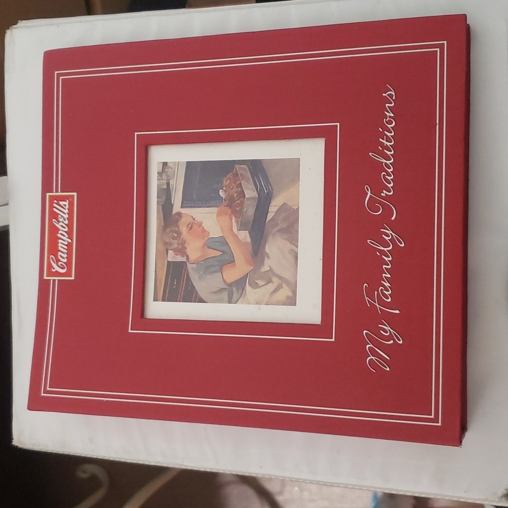 Campbell's family traditions recipe binder